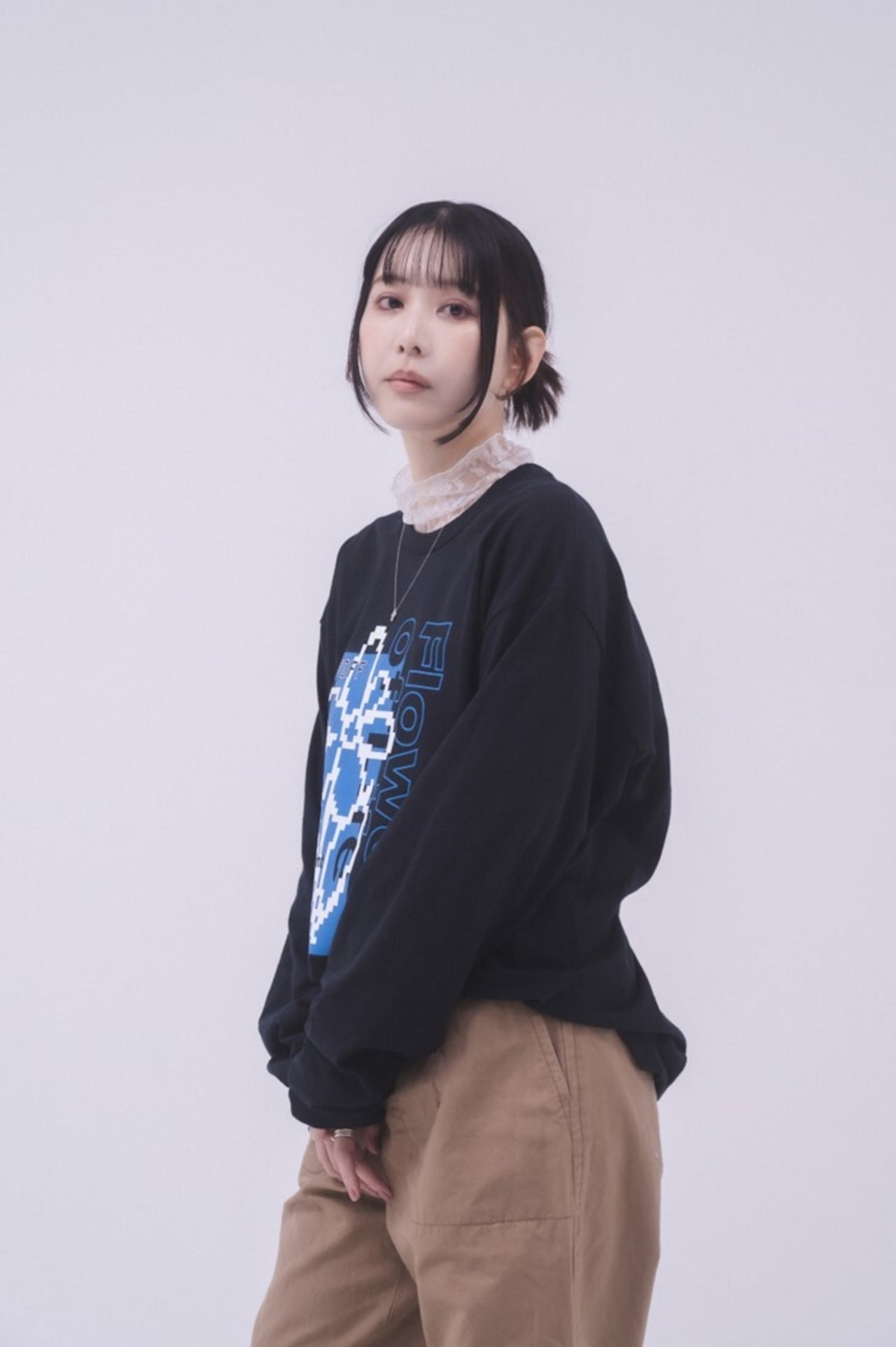FEEDBACK Flower Long sleeve T-shirt