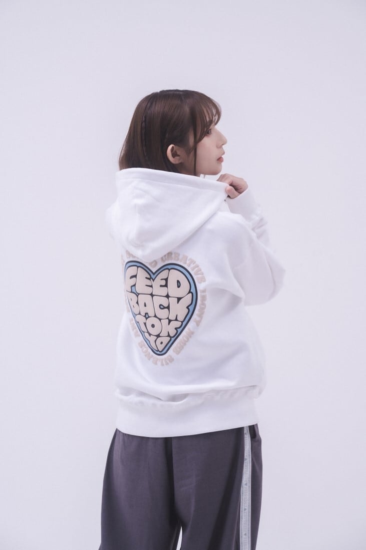 FEEDBACK Heart Hoodie