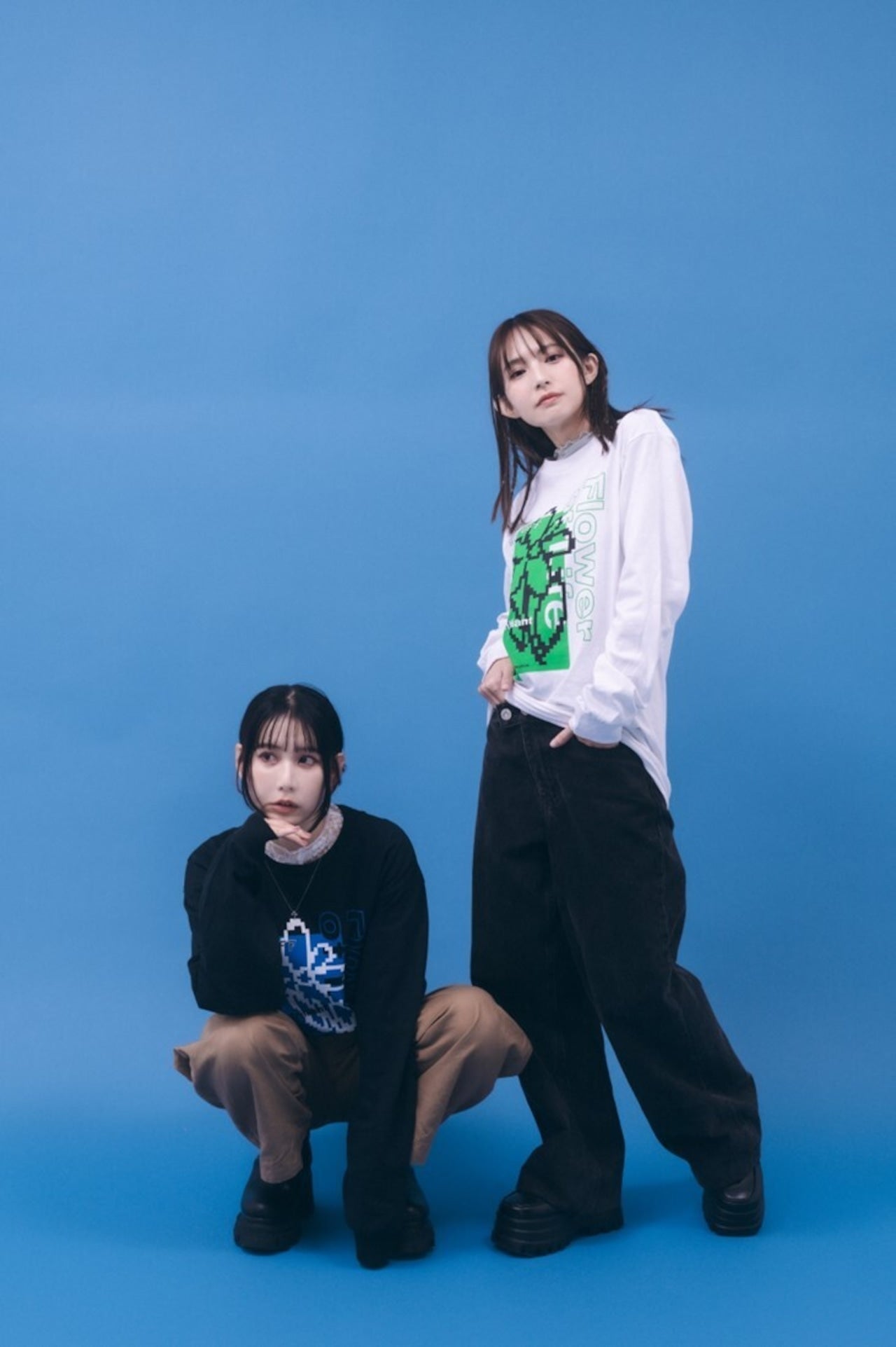 FEEDBACK Flower Long sleeve T-shirt
