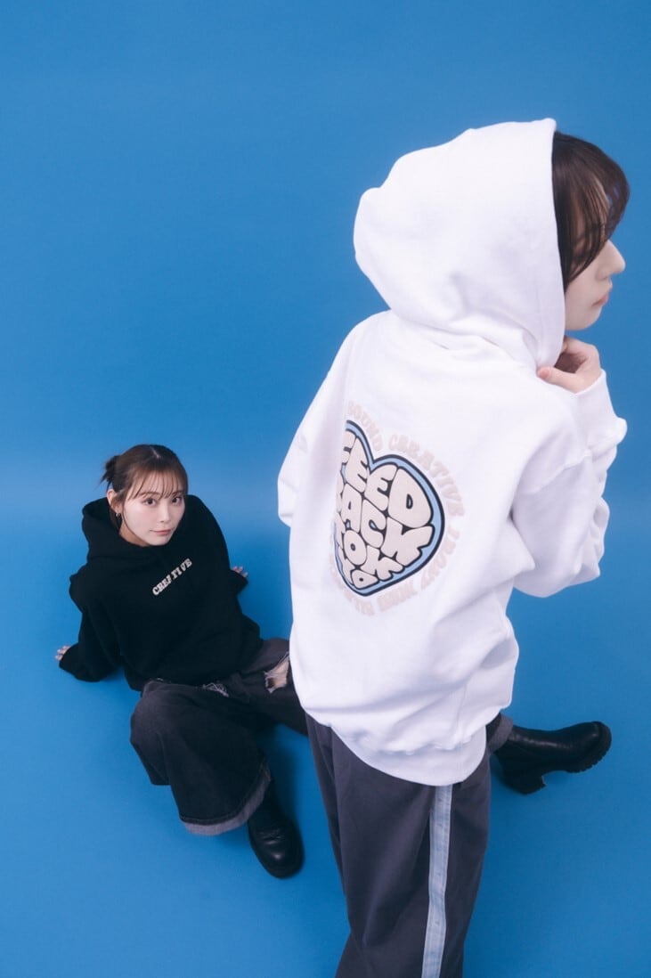 FEEDBACK Heart Hoodie