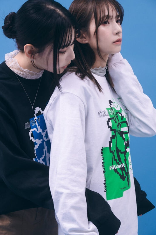 FEEDBACK Flower Long sleeve T-shirt