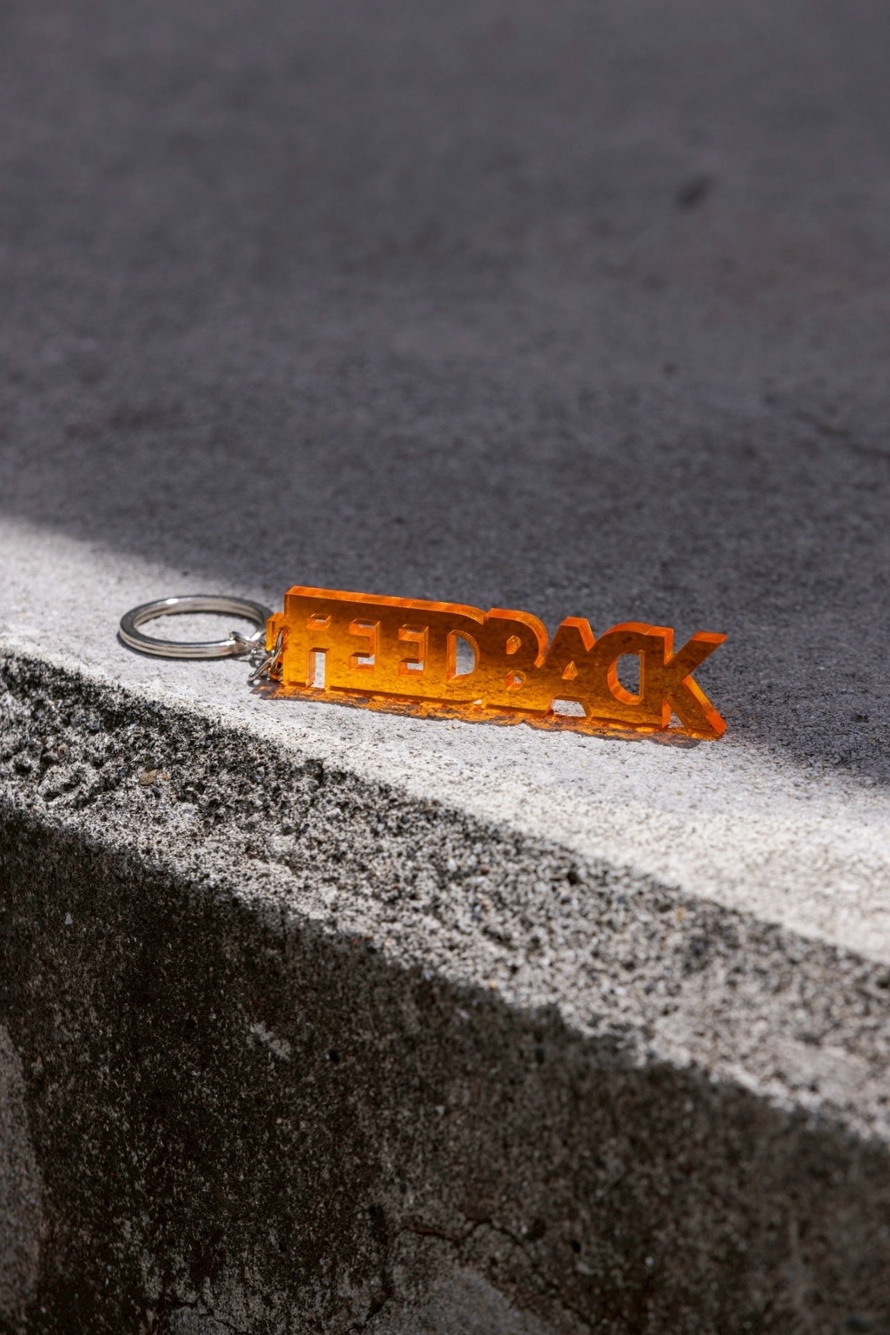 FEEDBACK Acrylic keychain