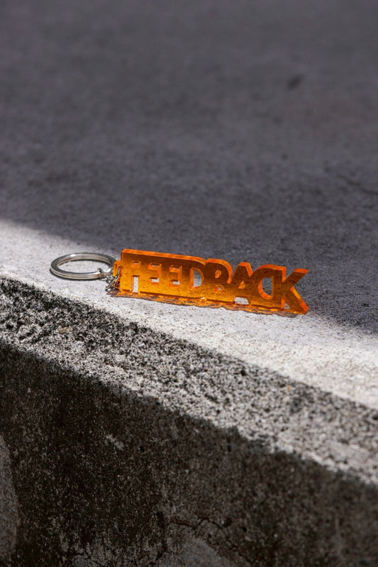 FEEDBACK Acrylic keychain