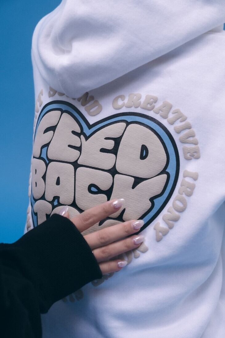 FEEDBACK Heart Hoodie