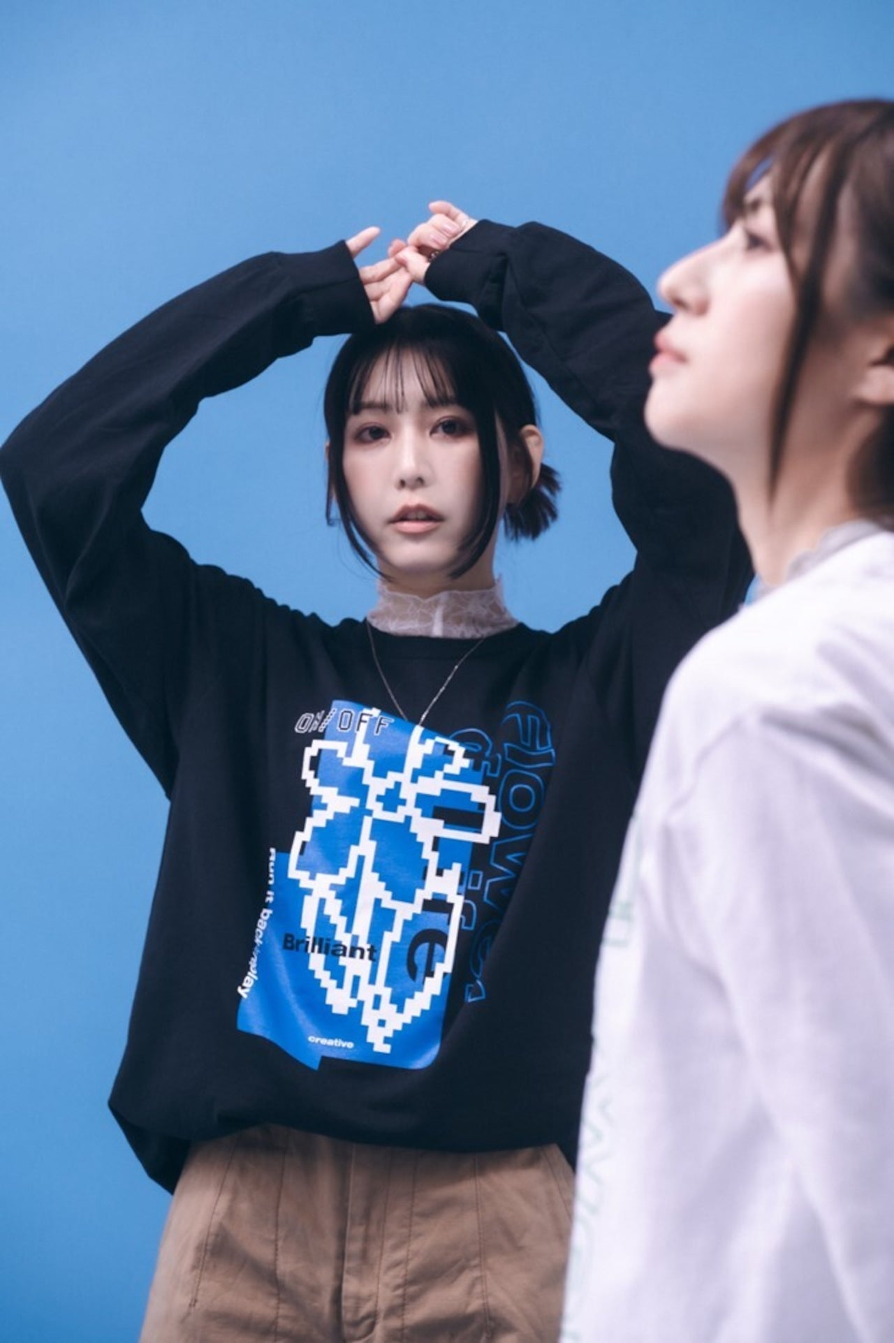 FEEDBACK Flower Long sleeve T-shirt