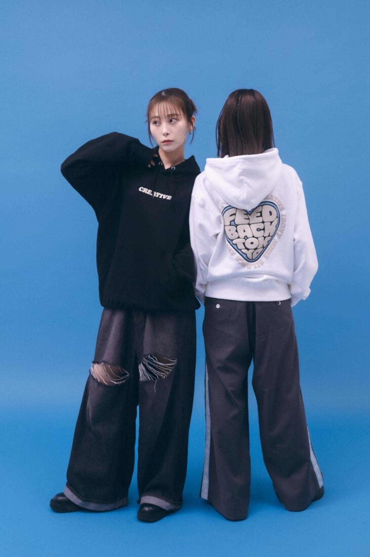 FEEDBACK Heart Hoodie