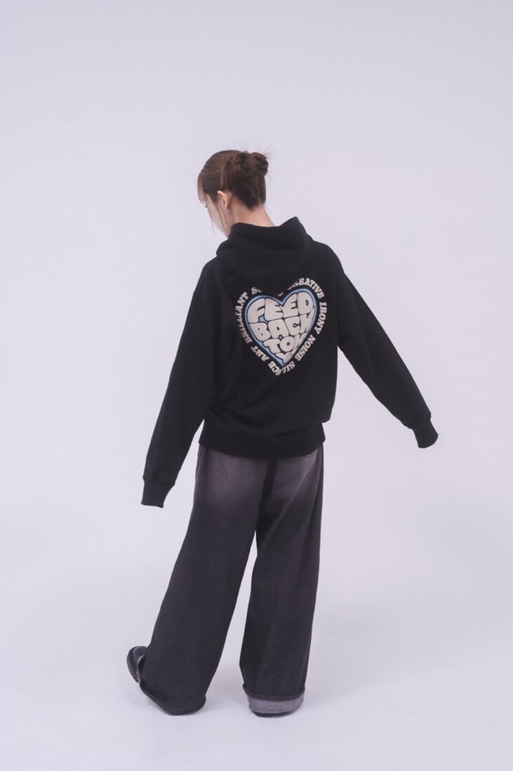 FEEDBACK Heart Hoodie